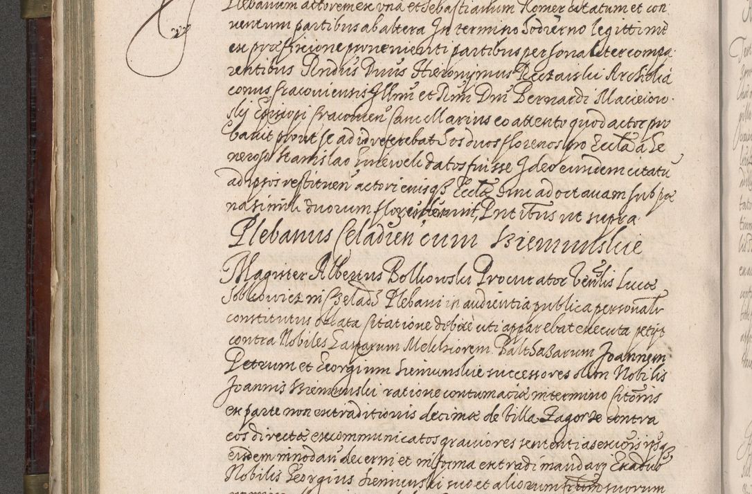 Zdjęcie nr 355 dla obiektu archiwalnego: Acta actorum, obligationum, inscriptionum, institutionum, erectionum, decretorum et generis eiusdem aliorum factorum et gestorum coram R. D. Bernardo Maciejowski, episcopo Cracoviensi per annnos 1603 - 1606 mensem Septembrem inclusive acticatorum.