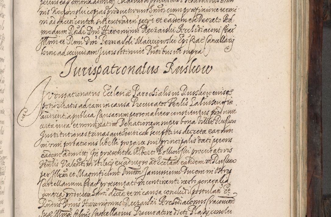 Zdjęcie nr 352 dla obiektu archiwalnego: Acta actorum, obligationum, inscriptionum, institutionum, erectionum, decretorum et generis eiusdem aliorum factorum et gestorum coram R. D. Bernardo Maciejowski, episcopo Cracoviensi per annnos 1603 - 1606 mensem Septembrem inclusive acticatorum.