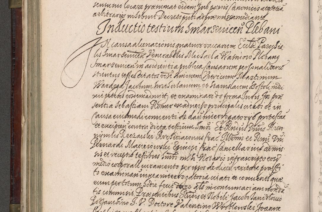 Zdjęcie nr 349 dla obiektu archiwalnego: Acta actorum, obligationum, inscriptionum, institutionum, erectionum, decretorum et generis eiusdem aliorum factorum et gestorum coram R. D. Bernardo Maciejowski, episcopo Cracoviensi per annnos 1603 - 1606 mensem Septembrem inclusive acticatorum.