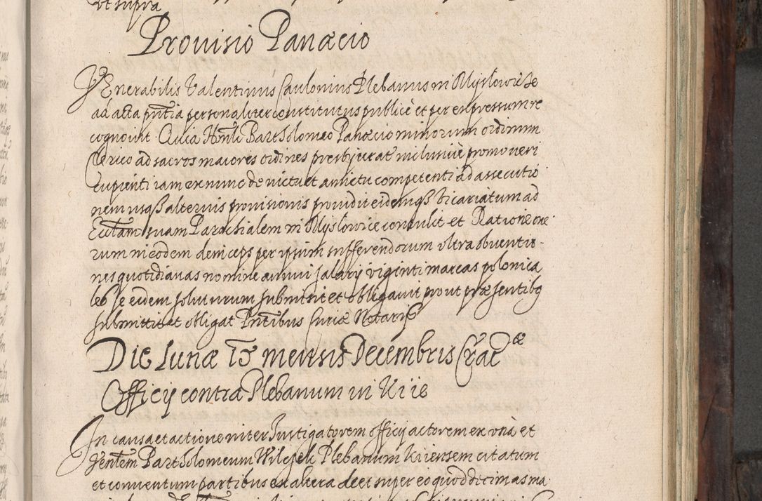 Zdjęcie nr 348 dla obiektu archiwalnego: Acta actorum, obligationum, inscriptionum, institutionum, erectionum, decretorum et generis eiusdem aliorum factorum et gestorum coram R. D. Bernardo Maciejowski, episcopo Cracoviensi per annnos 1603 - 1606 mensem Septembrem inclusive acticatorum.