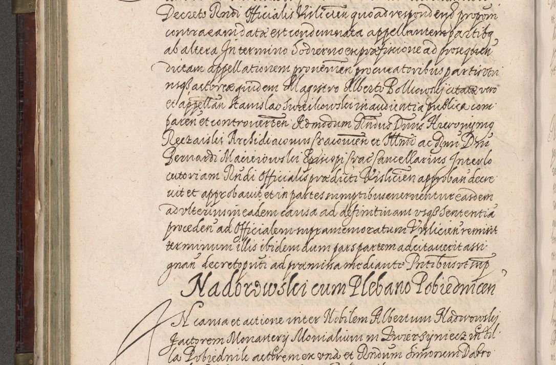 Zdjęcie nr 345 dla obiektu archiwalnego: Acta actorum, obligationum, inscriptionum, institutionum, erectionum, decretorum et generis eiusdem aliorum factorum et gestorum coram R. D. Bernardo Maciejowski, episcopo Cracoviensi per annnos 1603 - 1606 mensem Septembrem inclusive acticatorum.