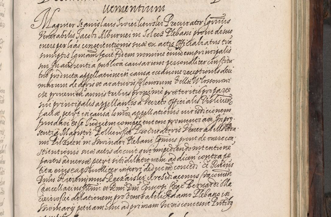 Zdjęcie nr 338 dla obiektu archiwalnego: Acta actorum, obligationum, inscriptionum, institutionum, erectionum, decretorum et generis eiusdem aliorum factorum et gestorum coram R. D. Bernardo Maciejowski, episcopo Cracoviensi per annnos 1603 - 1606 mensem Septembrem inclusive acticatorum.