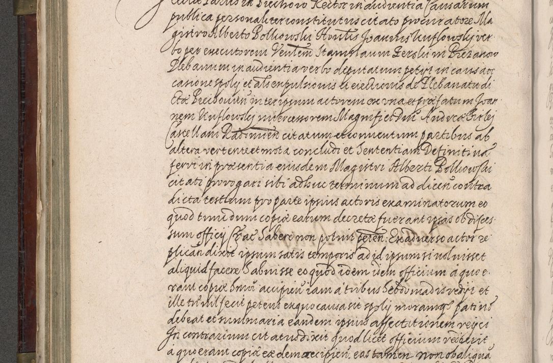 Zdjęcie nr 341 dla obiektu archiwalnego: Acta actorum, obligationum, inscriptionum, institutionum, erectionum, decretorum et generis eiusdem aliorum factorum et gestorum coram R. D. Bernardo Maciejowski, episcopo Cracoviensi per annnos 1603 - 1606 mensem Septembrem inclusive acticatorum.