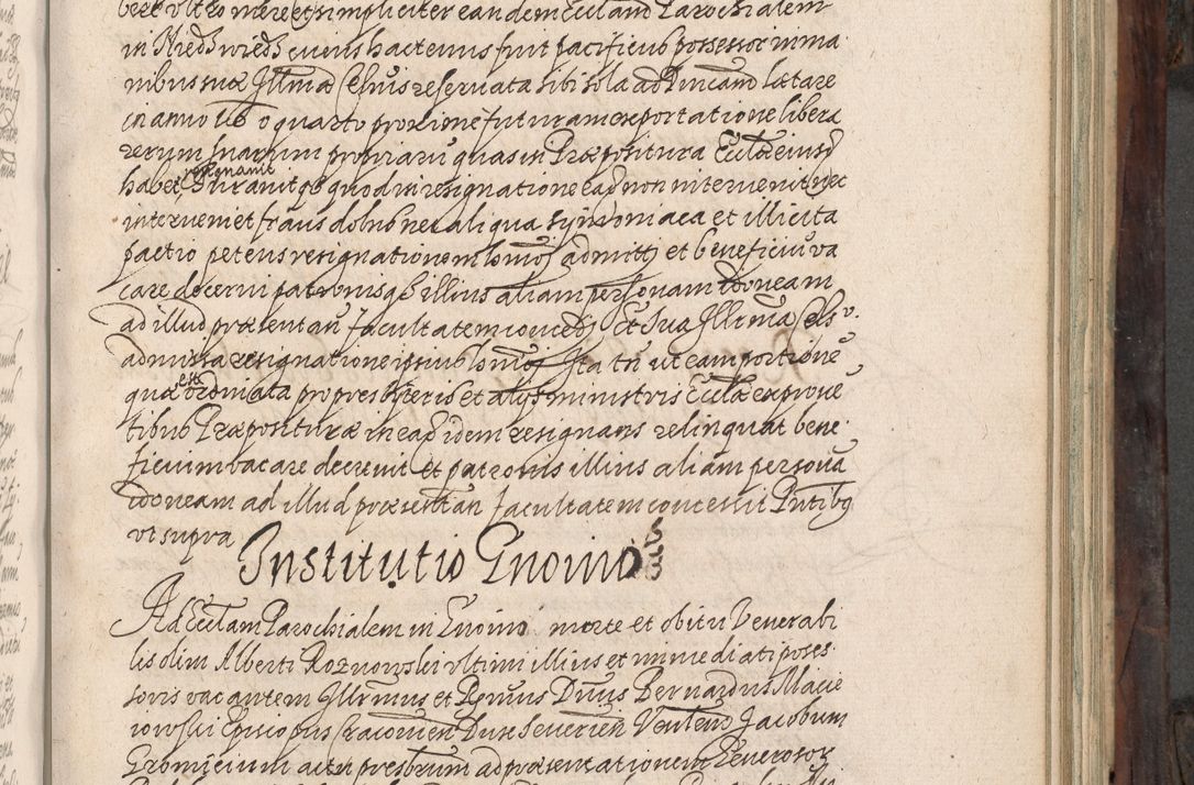 Zdjęcie nr 334 dla obiektu archiwalnego: Acta actorum, obligationum, inscriptionum, institutionum, erectionum, decretorum et generis eiusdem aliorum factorum et gestorum coram R. D. Bernardo Maciejowski, episcopo Cracoviensi per annnos 1603 - 1606 mensem Septembrem inclusive acticatorum.