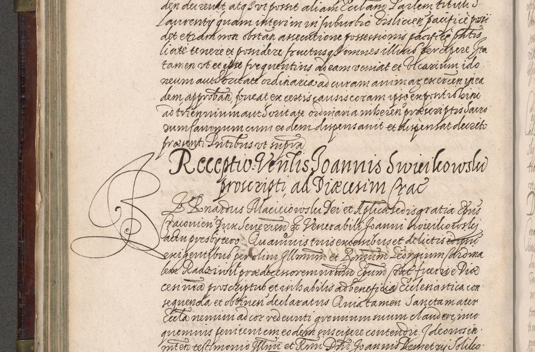 Zdjęcie nr 335 dla obiektu archiwalnego: Acta actorum, obligationum, inscriptionum, institutionum, erectionum, decretorum et generis eiusdem aliorum factorum et gestorum coram R. D. Bernardo Maciejowski, episcopo Cracoviensi per annnos 1603 - 1606 mensem Septembrem inclusive acticatorum.