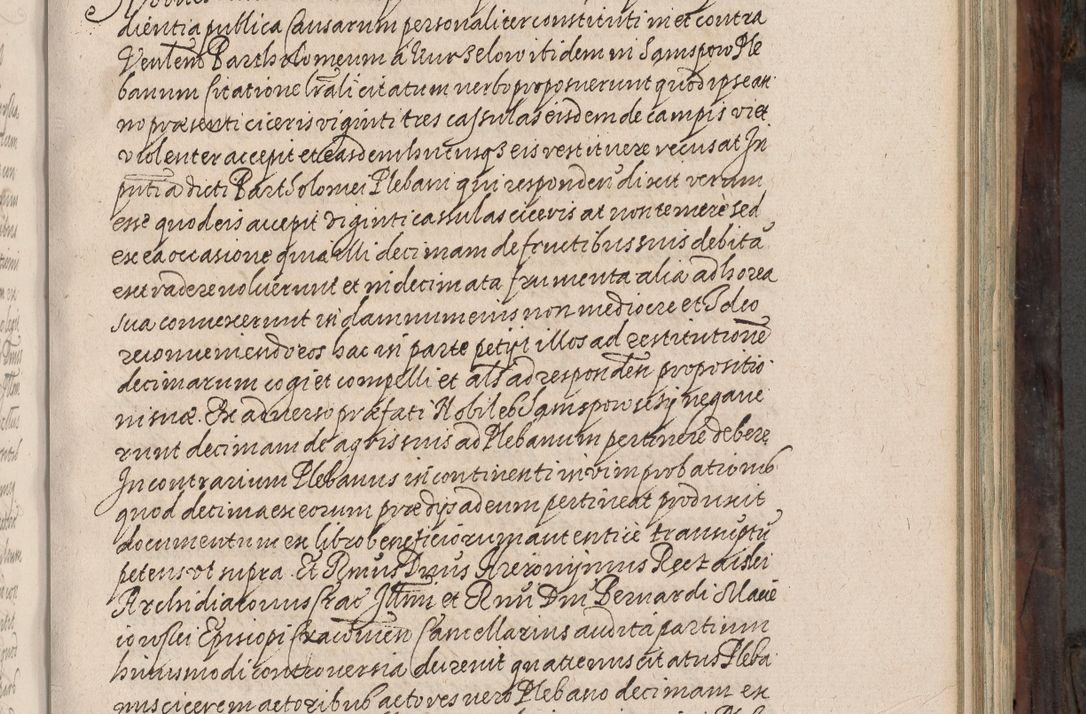Zdjęcie nr 330 dla obiektu archiwalnego: Acta actorum, obligationum, inscriptionum, institutionum, erectionum, decretorum et generis eiusdem aliorum factorum et gestorum coram R. D. Bernardo Maciejowski, episcopo Cracoviensi per annnos 1603 - 1606 mensem Septembrem inclusive acticatorum.