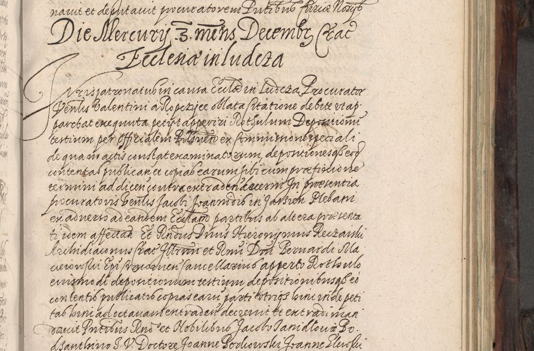Zdjęcie nr 324 dla obiektu archiwalnego: Acta actorum, obligationum, inscriptionum, institutionum, erectionum, decretorum et generis eiusdem aliorum factorum et gestorum coram R. D. Bernardo Maciejowski, episcopo Cracoviensi per annnos 1603 - 1606 mensem Septembrem inclusive acticatorum.
