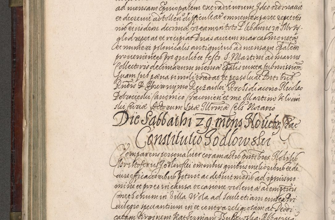 Zdjęcie nr 323 dla obiektu archiwalnego: Acta actorum, obligationum, inscriptionum, institutionum, erectionum, decretorum et generis eiusdem aliorum factorum et gestorum coram R. D. Bernardo Maciejowski, episcopo Cracoviensi per annnos 1603 - 1606 mensem Septembrem inclusive acticatorum.
