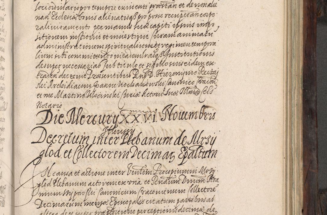 Zdjęcie nr 322 dla obiektu archiwalnego: Acta actorum, obligationum, inscriptionum, institutionum, erectionum, decretorum et generis eiusdem aliorum factorum et gestorum coram R. D. Bernardo Maciejowski, episcopo Cracoviensi per annnos 1603 - 1606 mensem Septembrem inclusive acticatorum.