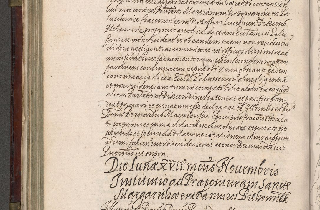Zdjęcie nr 321 dla obiektu archiwalnego: Acta actorum, obligationum, inscriptionum, institutionum, erectionum, decretorum et generis eiusdem aliorum factorum et gestorum coram R. D. Bernardo Maciejowski, episcopo Cracoviensi per annnos 1603 - 1606 mensem Septembrem inclusive acticatorum.