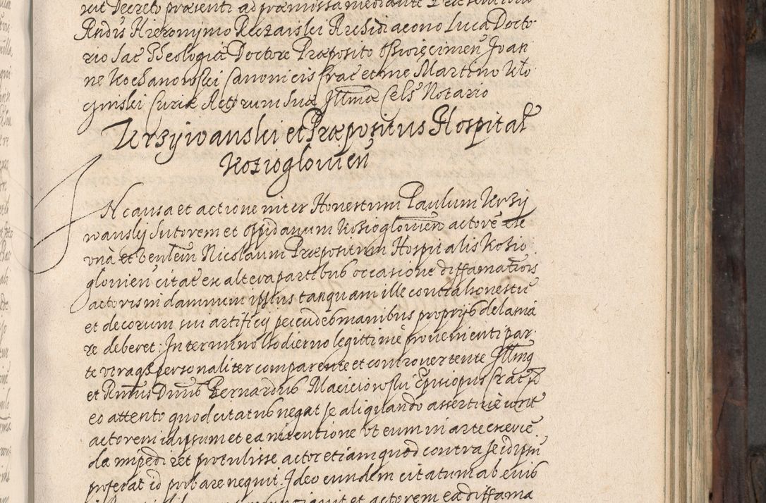 Zdjęcie nr 318 dla obiektu archiwalnego: Acta actorum, obligationum, inscriptionum, institutionum, erectionum, decretorum et generis eiusdem aliorum factorum et gestorum coram R. D. Bernardo Maciejowski, episcopo Cracoviensi per annnos 1603 - 1606 mensem Septembrem inclusive acticatorum.