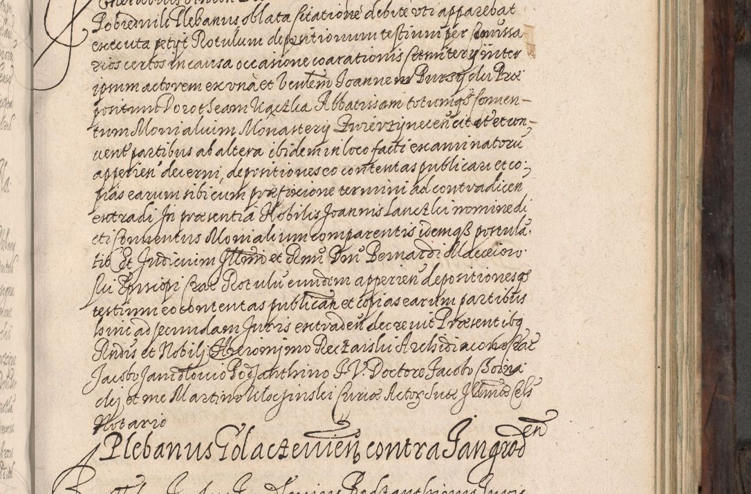 Zdjęcie nr 308 dla obiektu archiwalnego: Acta actorum, obligationum, inscriptionum, institutionum, erectionum, decretorum et generis eiusdem aliorum factorum et gestorum coram R. D. Bernardo Maciejowski, episcopo Cracoviensi per annnos 1603 - 1606 mensem Septembrem inclusive acticatorum.
