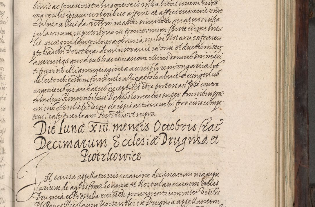 Zdjęcie nr 304 dla obiektu archiwalnego: Acta actorum, obligationum, inscriptionum, institutionum, erectionum, decretorum et generis eiusdem aliorum factorum et gestorum coram R. D. Bernardo Maciejowski, episcopo Cracoviensi per annnos 1603 - 1606 mensem Septembrem inclusive acticatorum.