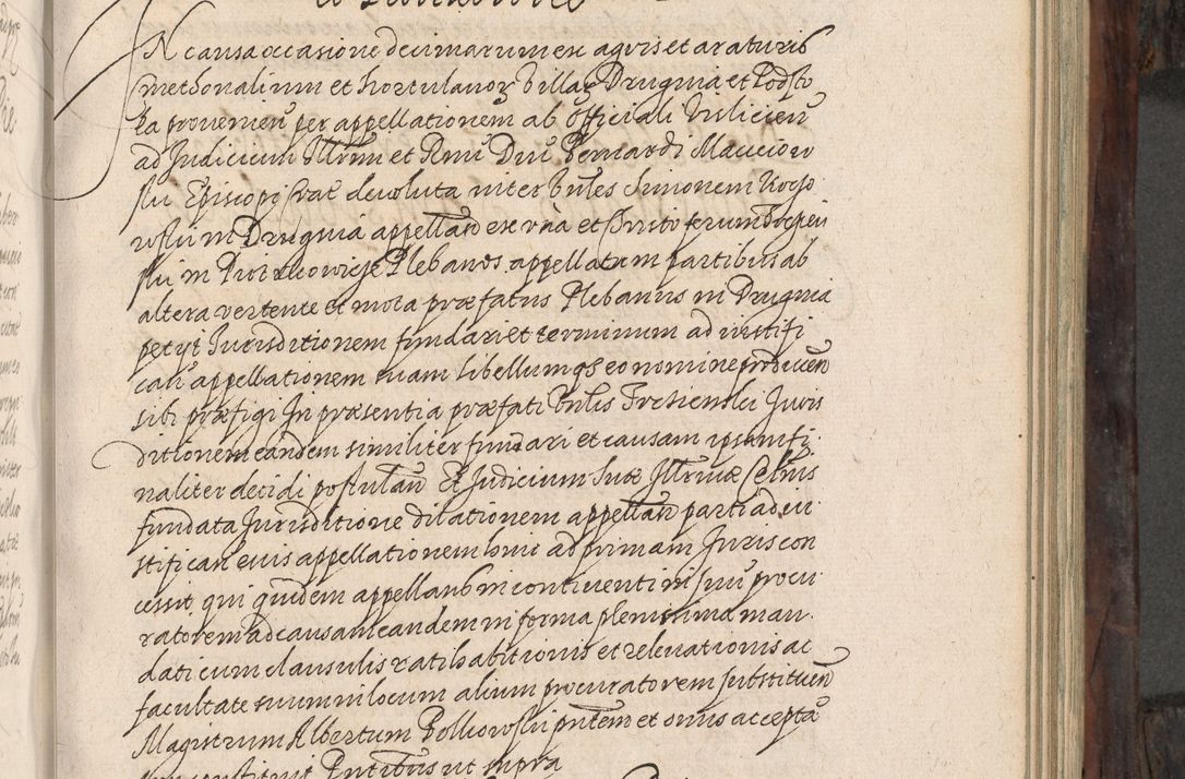 Zdjęcie nr 300 dla obiektu archiwalnego: Acta actorum, obligationum, inscriptionum, institutionum, erectionum, decretorum et generis eiusdem aliorum factorum et gestorum coram R. D. Bernardo Maciejowski, episcopo Cracoviensi per annnos 1603 - 1606 mensem Septembrem inclusive acticatorum.