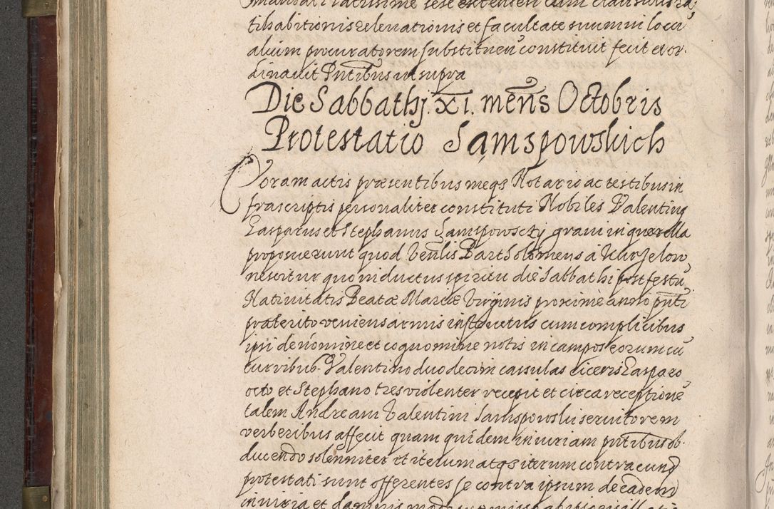 Zdjęcie nr 301 dla obiektu archiwalnego: Acta actorum, obligationum, inscriptionum, institutionum, erectionum, decretorum et generis eiusdem aliorum factorum et gestorum coram R. D. Bernardo Maciejowski, episcopo Cracoviensi per annnos 1603 - 1606 mensem Septembrem inclusive acticatorum.