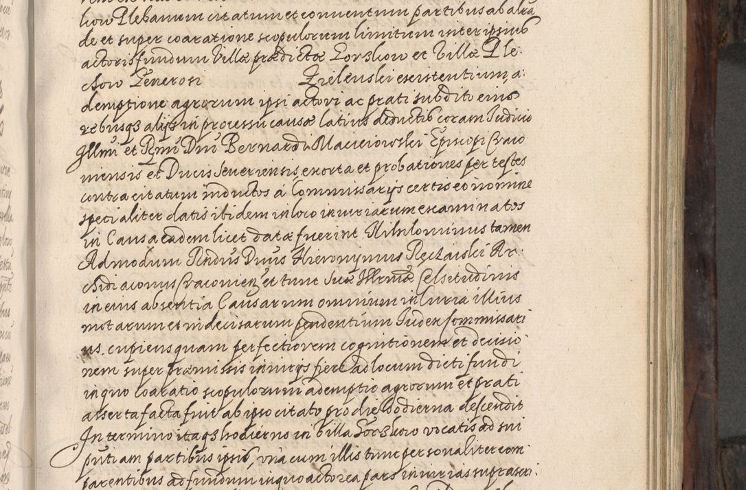 Zdjęcie nr 302 dla obiektu archiwalnego: Acta actorum, obligationum, inscriptionum, institutionum, erectionum, decretorum et generis eiusdem aliorum factorum et gestorum coram R. D. Bernardo Maciejowski, episcopo Cracoviensi per annnos 1603 - 1606 mensem Septembrem inclusive acticatorum.