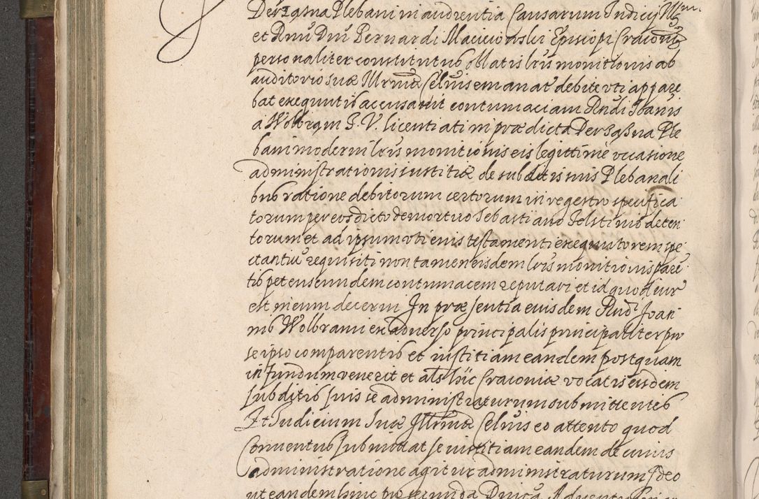 Zdjęcie nr 295 dla obiektu archiwalnego: Acta actorum, obligationum, inscriptionum, institutionum, erectionum, decretorum et generis eiusdem aliorum factorum et gestorum coram R. D. Bernardo Maciejowski, episcopo Cracoviensi per annnos 1603 - 1606 mensem Septembrem inclusive acticatorum.