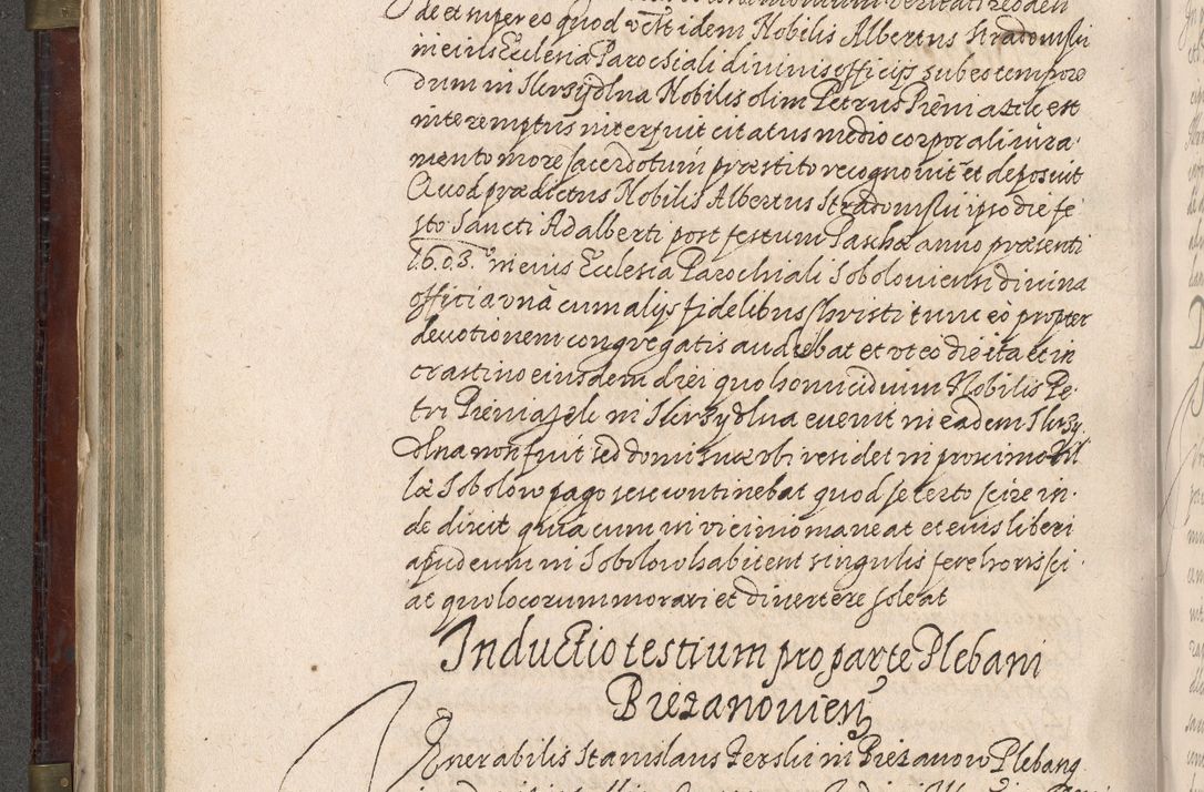 Zdjęcie nr 293 dla obiektu archiwalnego: Acta actorum, obligationum, inscriptionum, institutionum, erectionum, decretorum et generis eiusdem aliorum factorum et gestorum coram R. D. Bernardo Maciejowski, episcopo Cracoviensi per annnos 1603 - 1606 mensem Septembrem inclusive acticatorum.