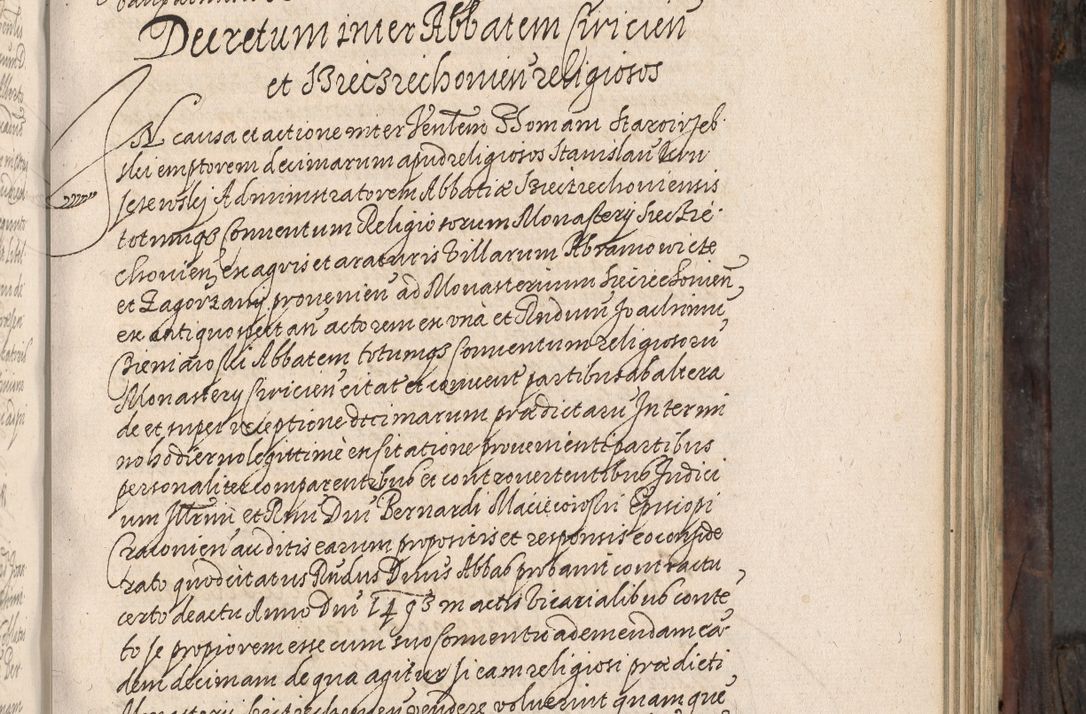 Zdjęcie nr 292 dla obiektu archiwalnego: Acta actorum, obligationum, inscriptionum, institutionum, erectionum, decretorum et generis eiusdem aliorum factorum et gestorum coram R. D. Bernardo Maciejowski, episcopo Cracoviensi per annnos 1603 - 1606 mensem Septembrem inclusive acticatorum.