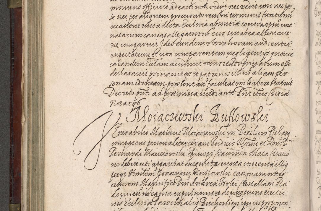 Zdjęcie nr 287 dla obiektu archiwalnego: Acta actorum, obligationum, inscriptionum, institutionum, erectionum, decretorum et generis eiusdem aliorum factorum et gestorum coram R. D. Bernardo Maciejowski, episcopo Cracoviensi per annnos 1603 - 1606 mensem Septembrem inclusive acticatorum.