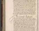 Zdjęcie nr 287 dla obiektu archiwalnego: Acta actorum, obligationum, inscriptionum, institutionum, erectionum, decretorum et generis eiusdem aliorum factorum et gestorum coram R. D. Bernardo Maciejowski, episcopo Cracoviensi per annnos 1603 - 1606 mensem Septembrem inclusive acticatorum.