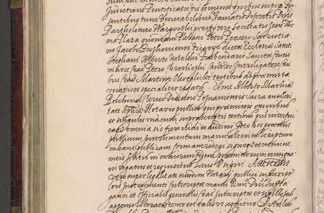 Zdjęcie nr 283 dla obiektu archiwalnego: Acta actorum, obligationum, inscriptionum, institutionum, erectionum, decretorum et generis eiusdem aliorum factorum et gestorum coram R. D. Bernardo Maciejowski, episcopo Cracoviensi per annnos 1603 - 1606 mensem Septembrem inclusive acticatorum.