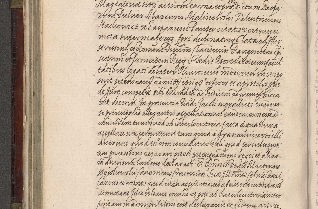 Zdjęcie nr 269 dla obiektu archiwalnego: Acta actorum, obligationum, inscriptionum, institutionum, erectionum, decretorum et generis eiusdem aliorum factorum et gestorum coram R. D. Bernardo Maciejowski, episcopo Cracoviensi per annnos 1603 - 1606 mensem Septembrem inclusive acticatorum.