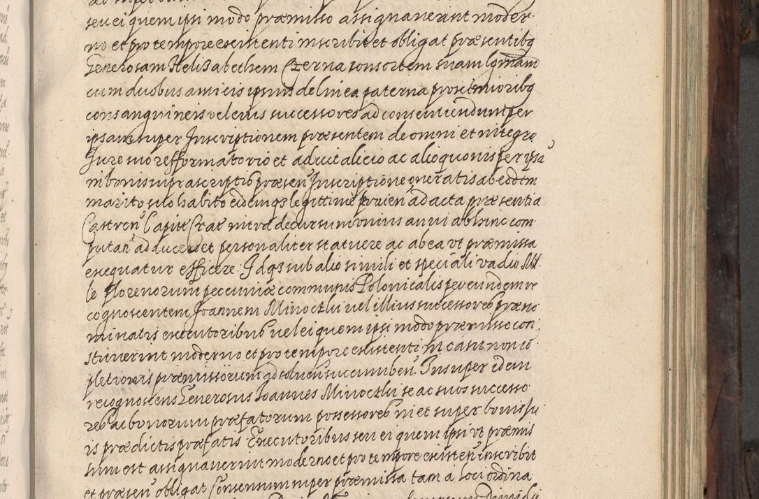 Zdjęcie nr 266 dla obiektu archiwalnego: Acta actorum, obligationum, inscriptionum, institutionum, erectionum, decretorum et generis eiusdem aliorum factorum et gestorum coram R. D. Bernardo Maciejowski, episcopo Cracoviensi per annnos 1603 - 1606 mensem Septembrem inclusive acticatorum.