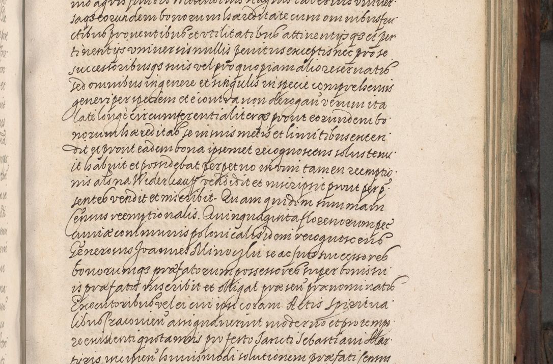 Zdjęcie nr 264 dla obiektu archiwalnego: Acta actorum, obligationum, inscriptionum, institutionum, erectionum, decretorum et generis eiusdem aliorum factorum et gestorum coram R. D. Bernardo Maciejowski, episcopo Cracoviensi per annnos 1603 - 1606 mensem Septembrem inclusive acticatorum.