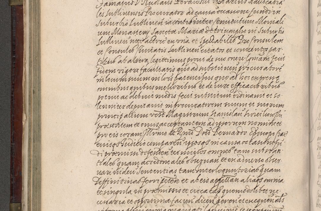Zdjęcie nr 259 dla obiektu archiwalnego: Acta actorum, obligationum, inscriptionum, institutionum, erectionum, decretorum et generis eiusdem aliorum factorum et gestorum coram R. D. Bernardo Maciejowski, episcopo Cracoviensi per annnos 1603 - 1606 mensem Septembrem inclusive acticatorum.
