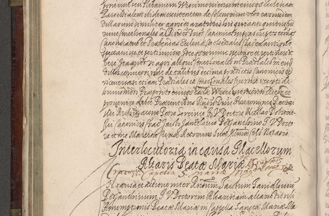 Zdjęcie nr 253 dla obiektu archiwalnego: Acta actorum, obligationum, inscriptionum, institutionum, erectionum, decretorum et generis eiusdem aliorum factorum et gestorum coram R. D. Bernardo Maciejowski, episcopo Cracoviensi per annnos 1603 - 1606 mensem Septembrem inclusive acticatorum.