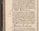 Zdjęcie nr 247 dla obiektu archiwalnego: Acta actorum, obligationum, inscriptionum, institutionum, erectionum, decretorum et generis eiusdem aliorum factorum et gestorum coram R. D. Bernardo Maciejowski, episcopo Cracoviensi per annnos 1603 - 1606 mensem Septembrem inclusive acticatorum.