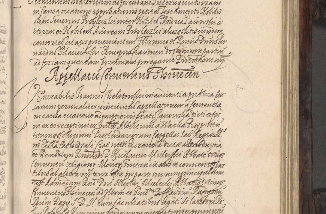Zdjęcie nr 246 dla obiektu archiwalnego: Acta actorum, obligationum, inscriptionum, institutionum, erectionum, decretorum et generis eiusdem aliorum factorum et gestorum coram R. D. Bernardo Maciejowski, episcopo Cracoviensi per annnos 1603 - 1606 mensem Septembrem inclusive acticatorum.
