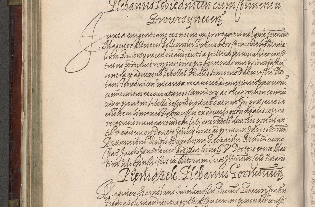 Zdjęcie nr 245 dla obiektu archiwalnego: Acta actorum, obligationum, inscriptionum, institutionum, erectionum, decretorum et generis eiusdem aliorum factorum et gestorum coram R. D. Bernardo Maciejowski, episcopo Cracoviensi per annnos 1603 - 1606 mensem Septembrem inclusive acticatorum.