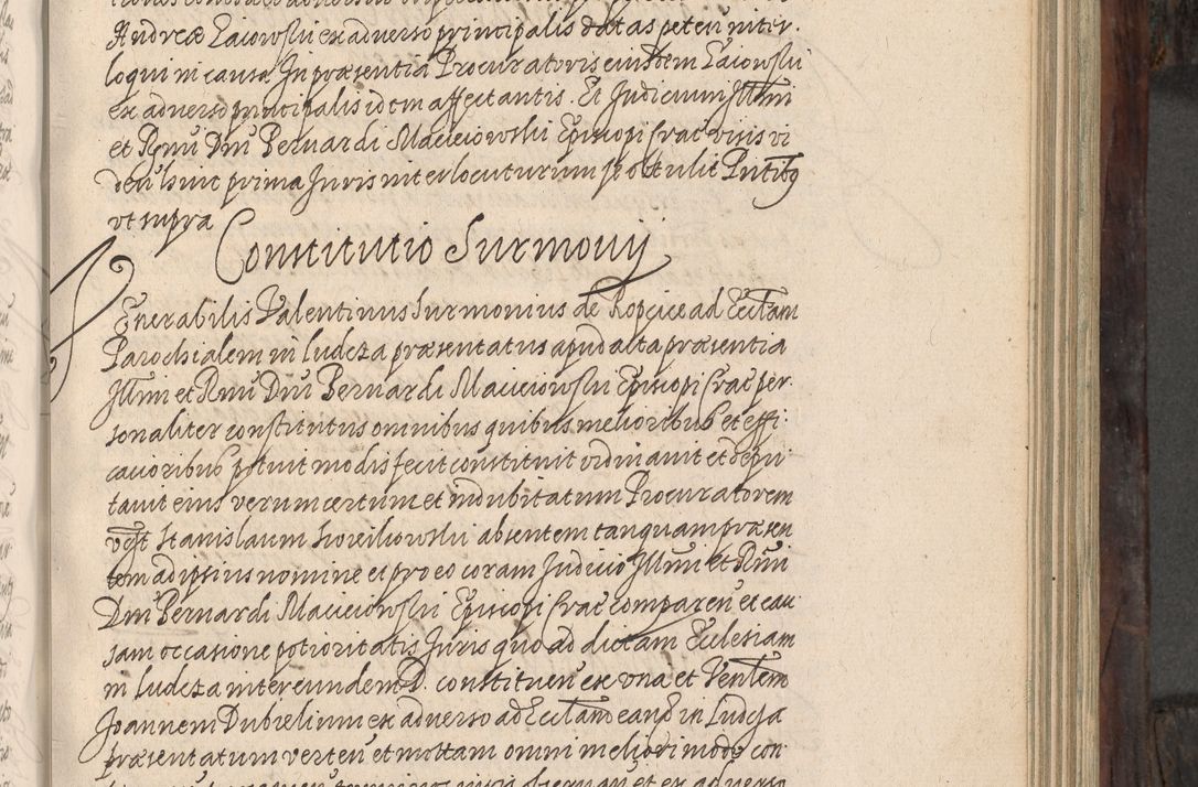 Zdjęcie nr 244 dla obiektu archiwalnego: Acta actorum, obligationum, inscriptionum, institutionum, erectionum, decretorum et generis eiusdem aliorum factorum et gestorum coram R. D. Bernardo Maciejowski, episcopo Cracoviensi per annnos 1603 - 1606 mensem Septembrem inclusive acticatorum.
