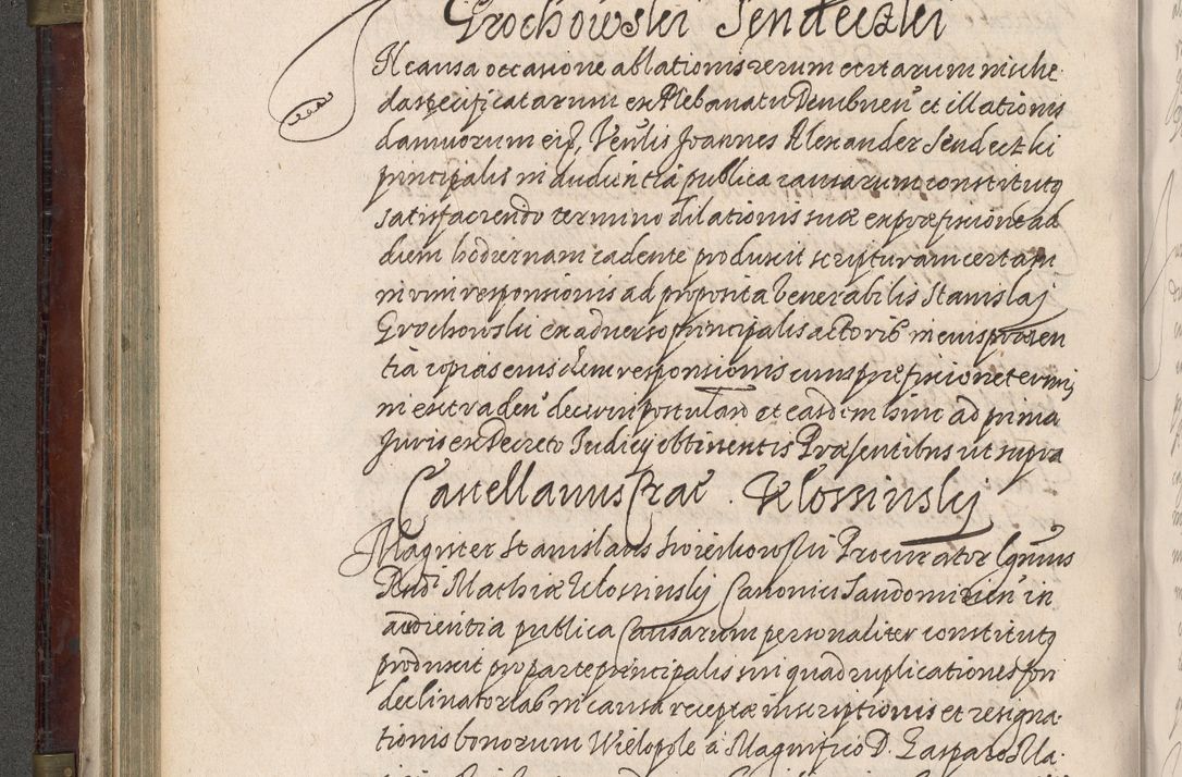 Zdjęcie nr 241 dla obiektu archiwalnego: Acta actorum, obligationum, inscriptionum, institutionum, erectionum, decretorum et generis eiusdem aliorum factorum et gestorum coram R. D. Bernardo Maciejowski, episcopo Cracoviensi per annnos 1603 - 1606 mensem Septembrem inclusive acticatorum.