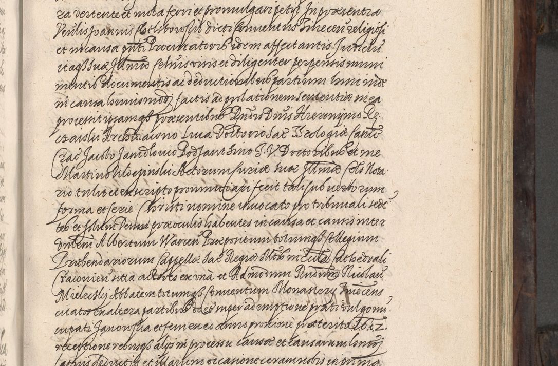 Zdjęcie nr 238 dla obiektu archiwalnego: Acta actorum, obligationum, inscriptionum, institutionum, erectionum, decretorum et generis eiusdem aliorum factorum et gestorum coram R. D. Bernardo Maciejowski, episcopo Cracoviensi per annnos 1603 - 1606 mensem Septembrem inclusive acticatorum.