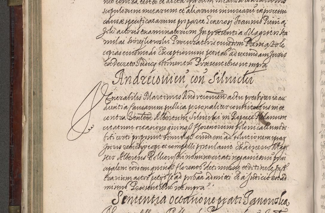 Zdjęcie nr 237 dla obiektu archiwalnego: Acta actorum, obligationum, inscriptionum, institutionum, erectionum, decretorum et generis eiusdem aliorum factorum et gestorum coram R. D. Bernardo Maciejowski, episcopo Cracoviensi per annnos 1603 - 1606 mensem Septembrem inclusive acticatorum.