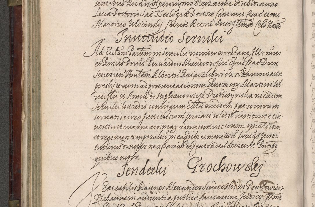 Zdjęcie nr 231 dla obiektu archiwalnego: Acta actorum, obligationum, inscriptionum, institutionum, erectionum, decretorum et generis eiusdem aliorum factorum et gestorum coram R. D. Bernardo Maciejowski, episcopo Cracoviensi per annnos 1603 - 1606 mensem Septembrem inclusive acticatorum.