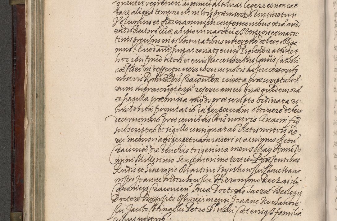 Zdjęcie nr 229 dla obiektu archiwalnego: Acta actorum, obligationum, inscriptionum, institutionum, erectionum, decretorum et generis eiusdem aliorum factorum et gestorum coram R. D. Bernardo Maciejowski, episcopo Cracoviensi per annnos 1603 - 1606 mensem Septembrem inclusive acticatorum.
