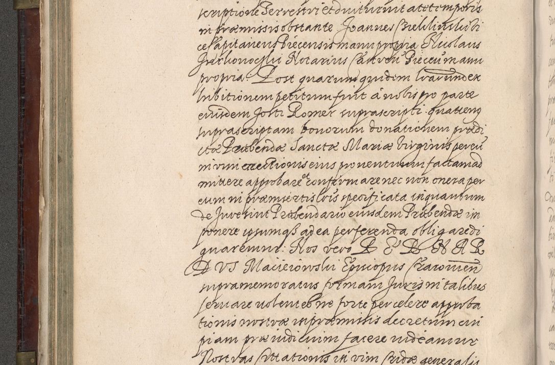 Zdjęcie nr 227 dla obiektu archiwalnego: Acta actorum, obligationum, inscriptionum, institutionum, erectionum, decretorum et generis eiusdem aliorum factorum et gestorum coram R. D. Bernardo Maciejowski, episcopo Cracoviensi per annnos 1603 - 1606 mensem Septembrem inclusive acticatorum.
