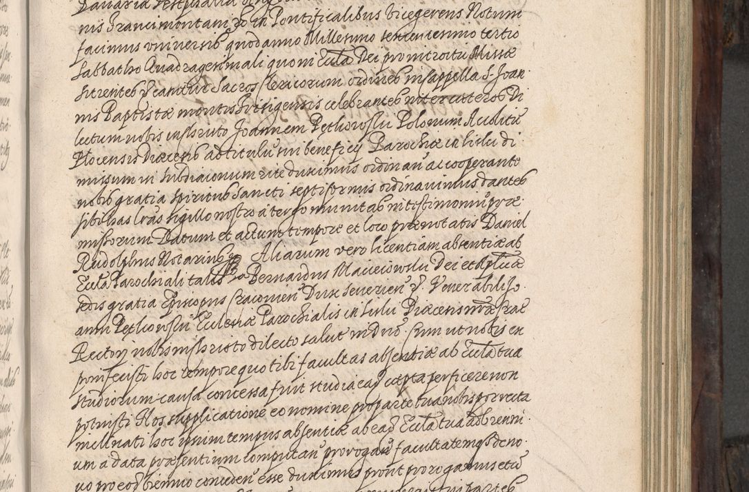 Zdjęcie nr 214 dla obiektu archiwalnego: Acta actorum, obligationum, inscriptionum, institutionum, erectionum, decretorum et generis eiusdem aliorum factorum et gestorum coram R. D. Bernardo Maciejowski, episcopo Cracoviensi per annnos 1603 - 1606 mensem Septembrem inclusive acticatorum.