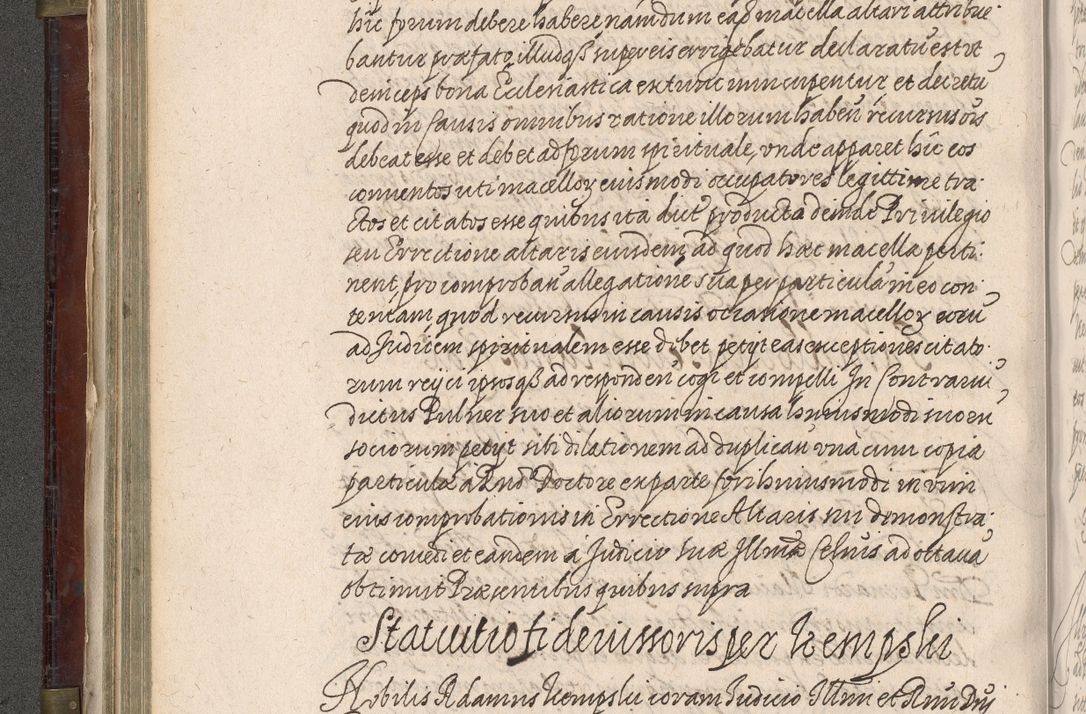 Zdjęcie nr 211 dla obiektu archiwalnego: Acta actorum, obligationum, inscriptionum, institutionum, erectionum, decretorum et generis eiusdem aliorum factorum et gestorum coram R. D. Bernardo Maciejowski, episcopo Cracoviensi per annnos 1603 - 1606 mensem Septembrem inclusive acticatorum.