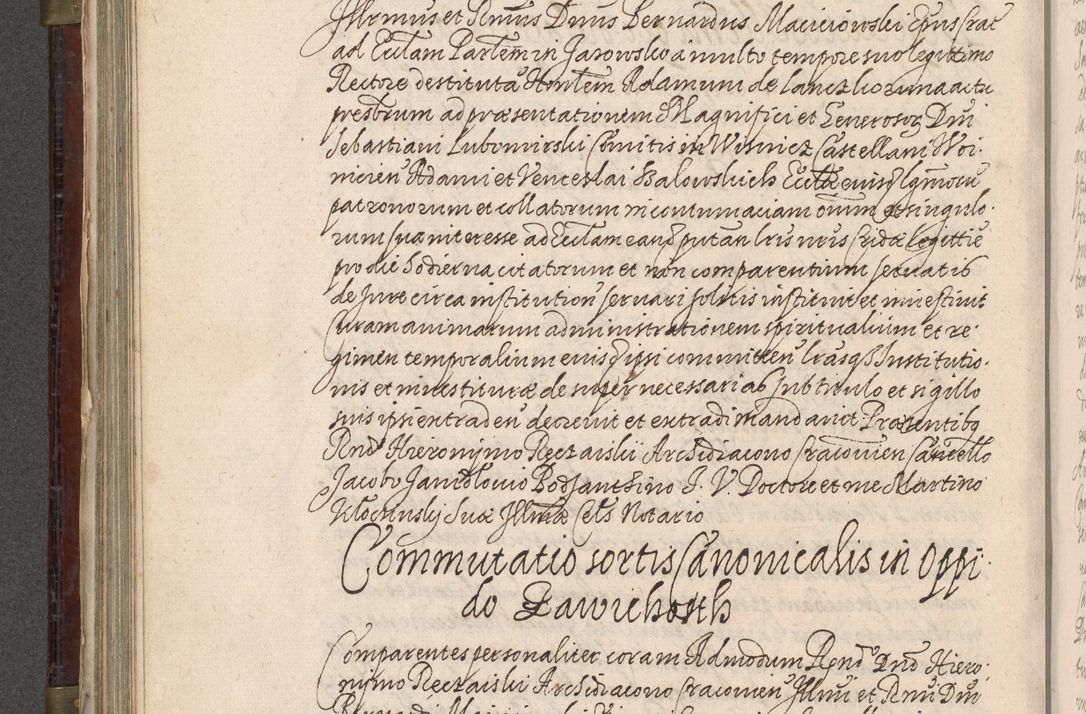 Zdjęcie nr 407 dla obiektu archiwalnego: Acta actorum, obligationum, inscriptionum, institutionum, erectionum, decretorum et generis eiusdem aliorum factorum et gestorum coram R. D. Bernardo Maciejowski, episcopo Cracoviensi per annnos 1603 - 1606 mensem Septembrem inclusive acticatorum.