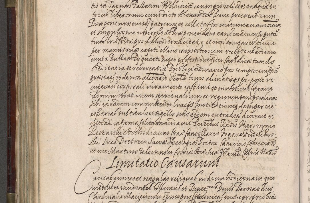 Zdjęcie nr 579 dla obiektu archiwalnego: Acta actorum, obligationum, inscriptionum, institutionum, erectionum, decretorum et generis eiusdem aliorum factorum et gestorum coram R. D. Bernardo Maciejowski, episcopo Cracoviensi per annnos 1603 - 1606 mensem Septembrem inclusive acticatorum.
