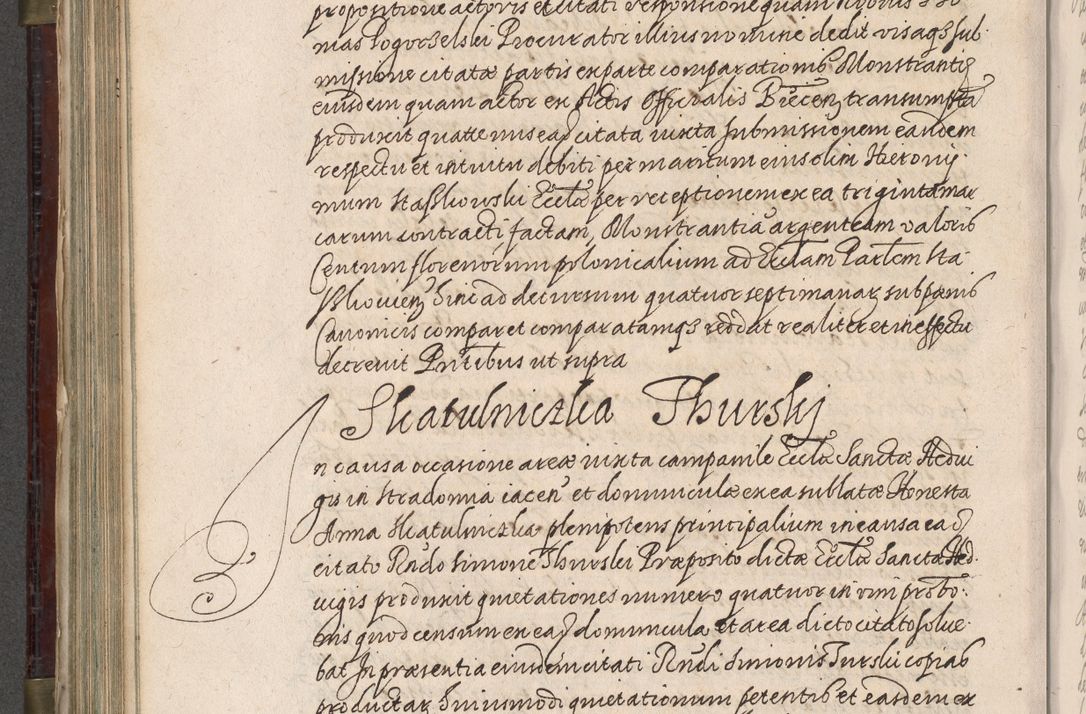 Zdjęcie nr 575 dla obiektu archiwalnego: Acta actorum, obligationum, inscriptionum, institutionum, erectionum, decretorum et generis eiusdem aliorum factorum et gestorum coram R. D. Bernardo Maciejowski, episcopo Cracoviensi per annnos 1603 - 1606 mensem Septembrem inclusive acticatorum.