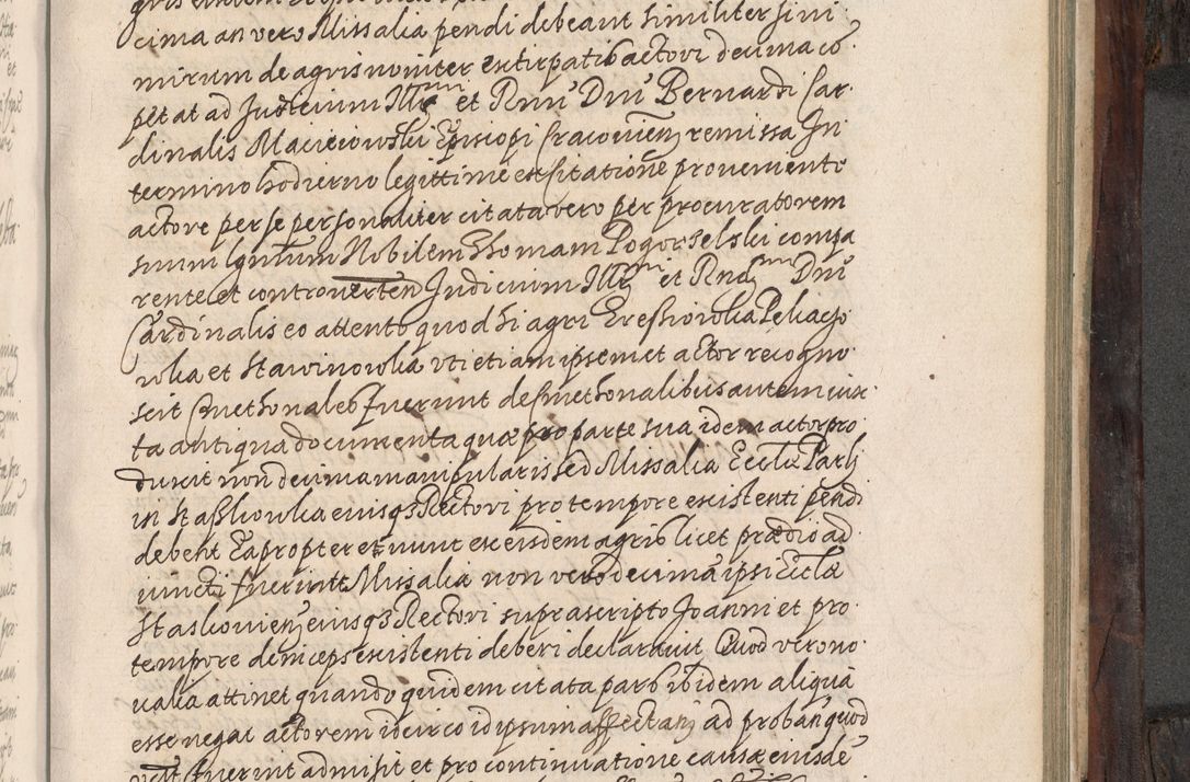 Zdjęcie nr 574 dla obiektu archiwalnego: Acta actorum, obligationum, inscriptionum, institutionum, erectionum, decretorum et generis eiusdem aliorum factorum et gestorum coram R. D. Bernardo Maciejowski, episcopo Cracoviensi per annnos 1603 - 1606 mensem Septembrem inclusive acticatorum.
