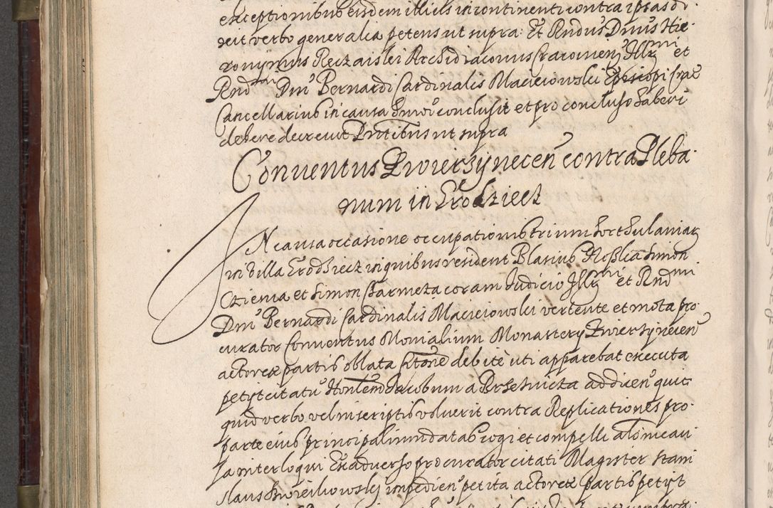 Zdjęcie nr 573 dla obiektu archiwalnego: Acta actorum, obligationum, inscriptionum, institutionum, erectionum, decretorum et generis eiusdem aliorum factorum et gestorum coram R. D. Bernardo Maciejowski, episcopo Cracoviensi per annnos 1603 - 1606 mensem Septembrem inclusive acticatorum.