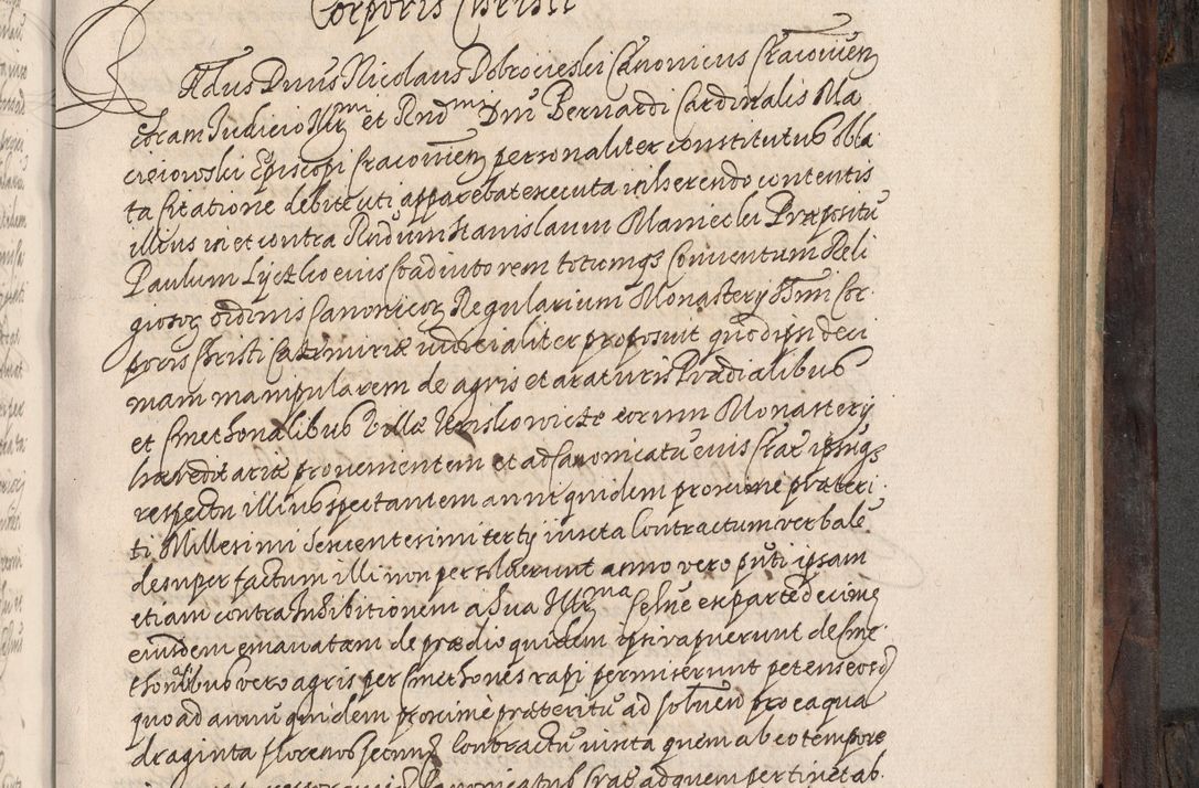 Zdjęcie nr 570 dla obiektu archiwalnego: Acta actorum, obligationum, inscriptionum, institutionum, erectionum, decretorum et generis eiusdem aliorum factorum et gestorum coram R. D. Bernardo Maciejowski, episcopo Cracoviensi per annnos 1603 - 1606 mensem Septembrem inclusive acticatorum.