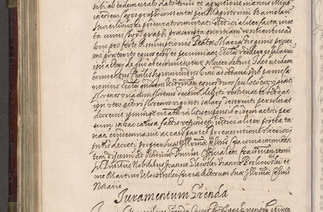 Zdjęcie nr 569 dla obiektu archiwalnego: Acta actorum, obligationum, inscriptionum, institutionum, erectionum, decretorum et generis eiusdem aliorum factorum et gestorum coram R. D. Bernardo Maciejowski, episcopo Cracoviensi per annnos 1603 - 1606 mensem Septembrem inclusive acticatorum.